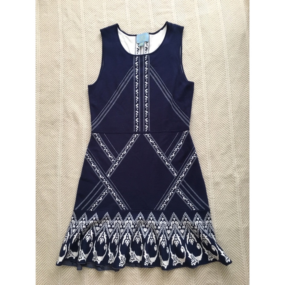CeCe by Cynthia Steffe knit fit and flare dress